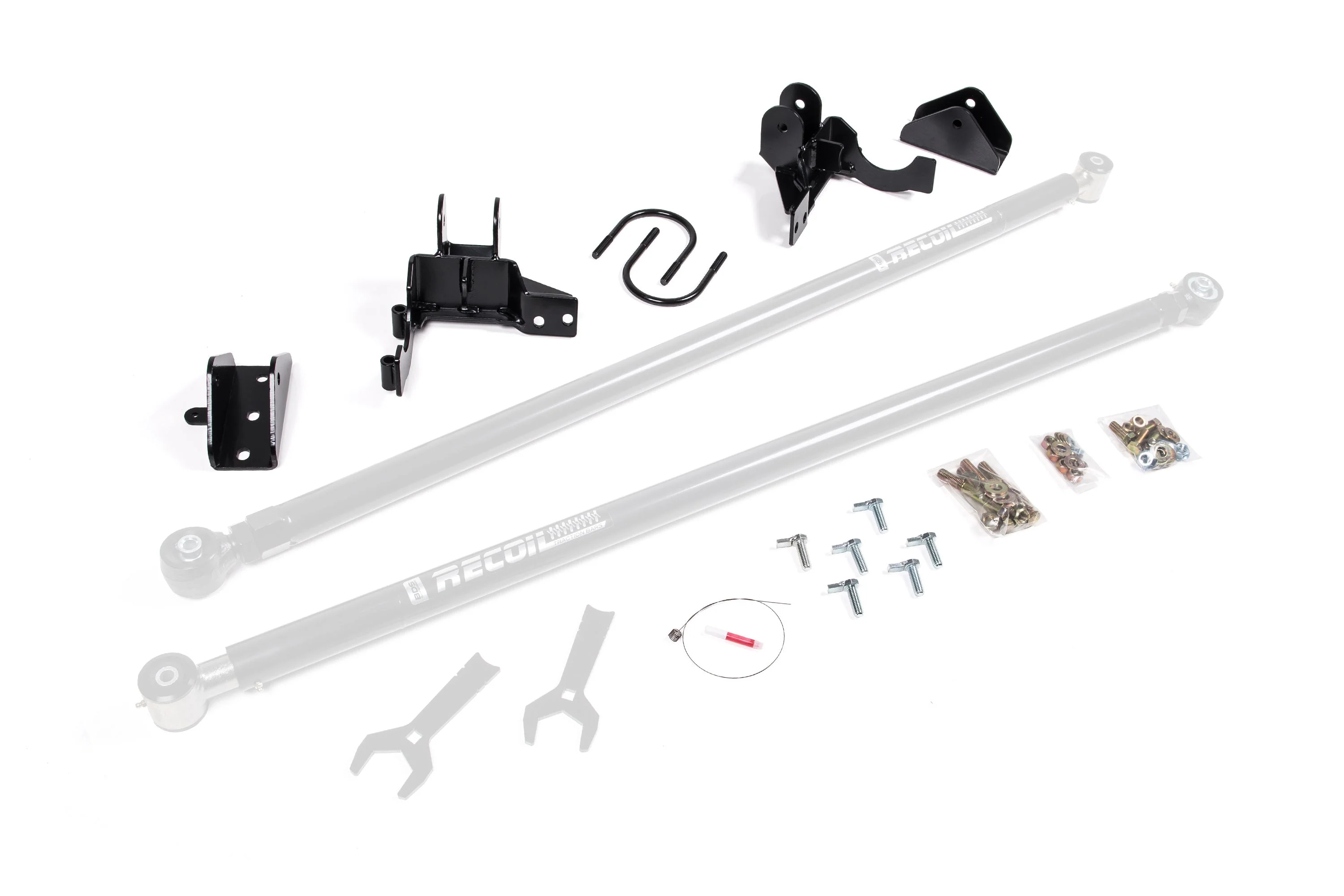 Recoil Traction Bar Mounting Kit | Chevy Silverado and GMC Sierra 2500HD / 3500HD (11-19) | SRW/DRW - Image 2