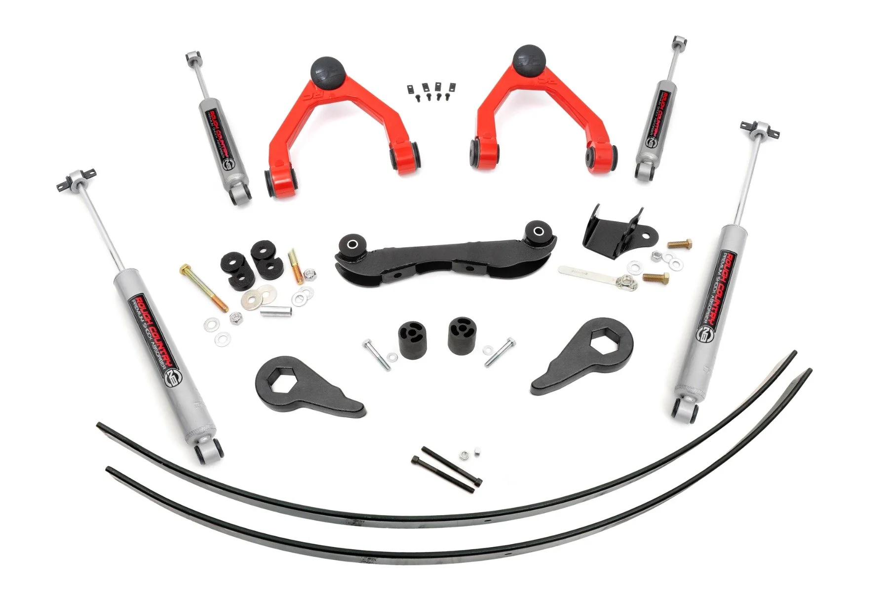 Rough Country 2-3" Lift Kit Rear AAL Chevy/GMC C1500/K1500 Truck/SUV 88-99 17030RED