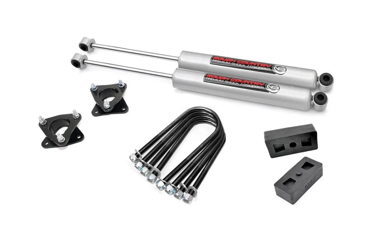 Rough Country 2.5 Inch Lift Kit Dodge 1500 4wd (2006-2008)