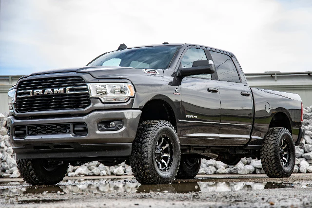 2.5" Leveling Kit w/ Shocks Leaf Spring Ram 2500 3500 14-23 - Image 6