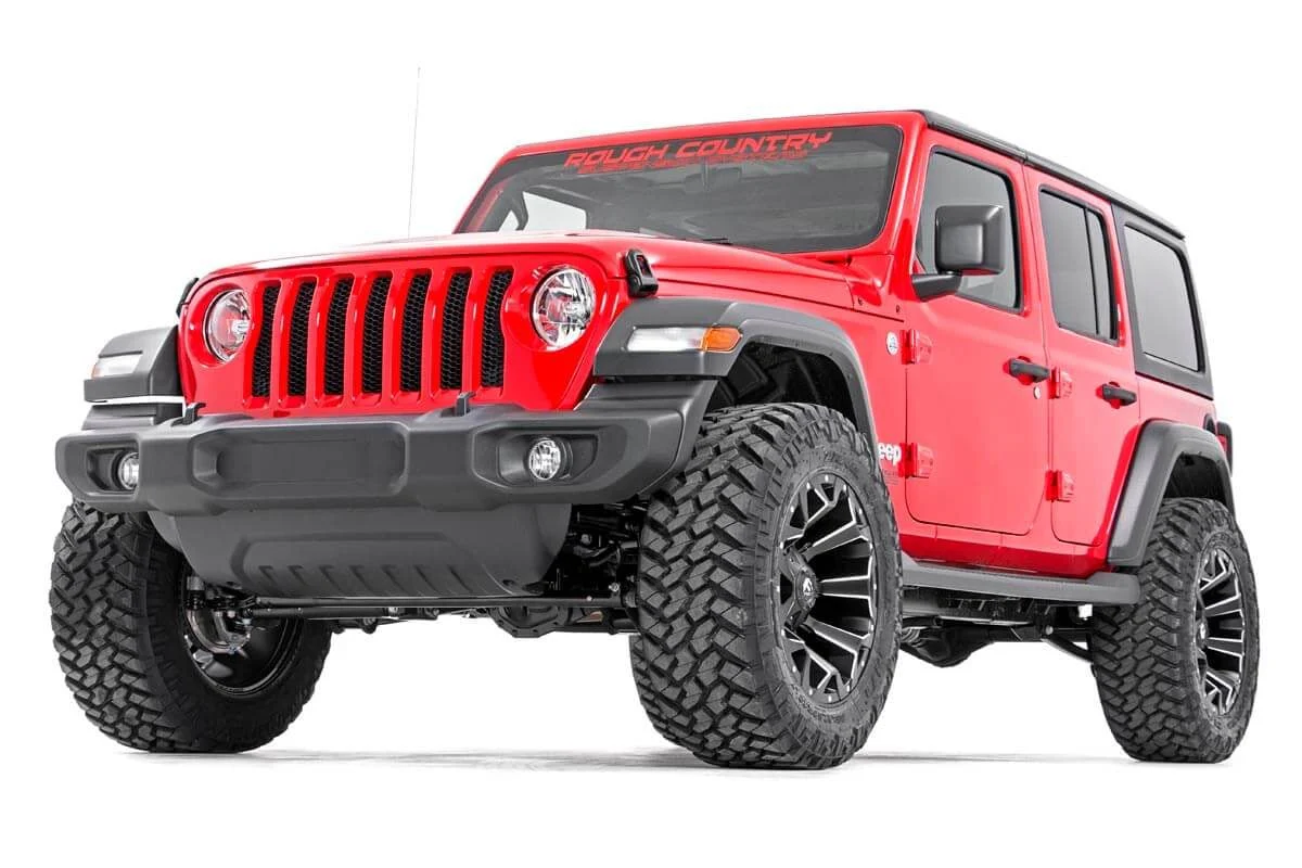 Rough Country 2.5" Lift Kit Coils M1 For Jeep Wrangler JL 4wd 18-22 91340 - Image 2