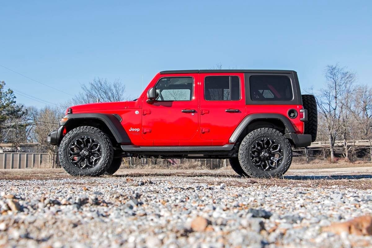 Rough Country 2.5" Lift Kit Coils M1 For Jeep Wrangler JL Rubicon 18-22 66640 - Image 4
