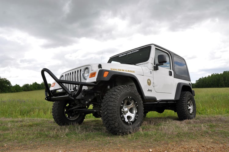 Rough Country 2.5" Lift Kit X-Series M1 for Jeep Wrangler TJ 4wd 1997-2006 61240 - Image 2