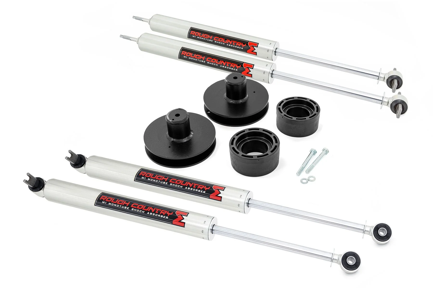 Rough Country 2" Lift Kit M1 For Jeep Wrangler TJ 4wd 1997-2006 65840