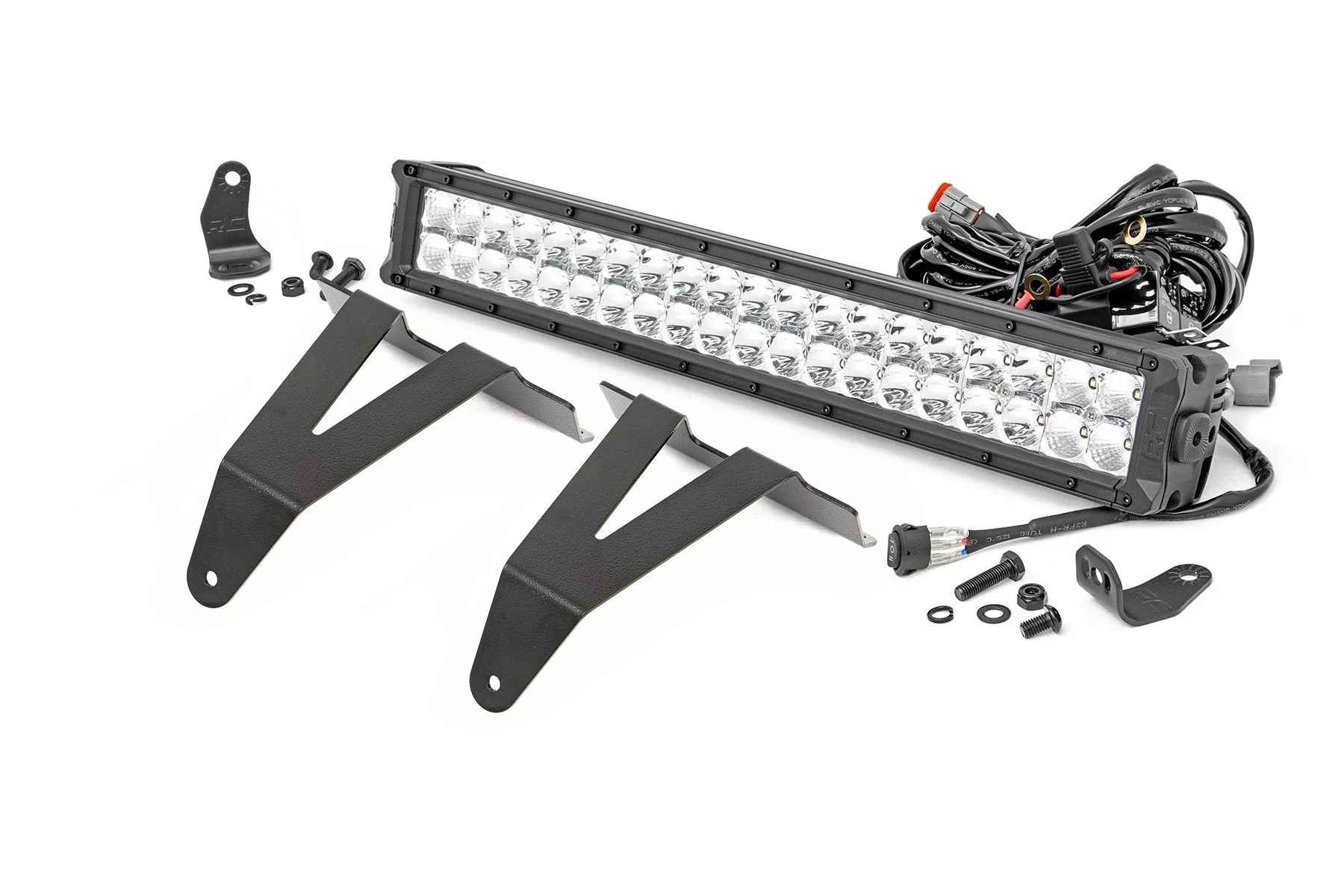 20" LED Bumper Kit Chrome Series White DRL 19-20 RAM 1500