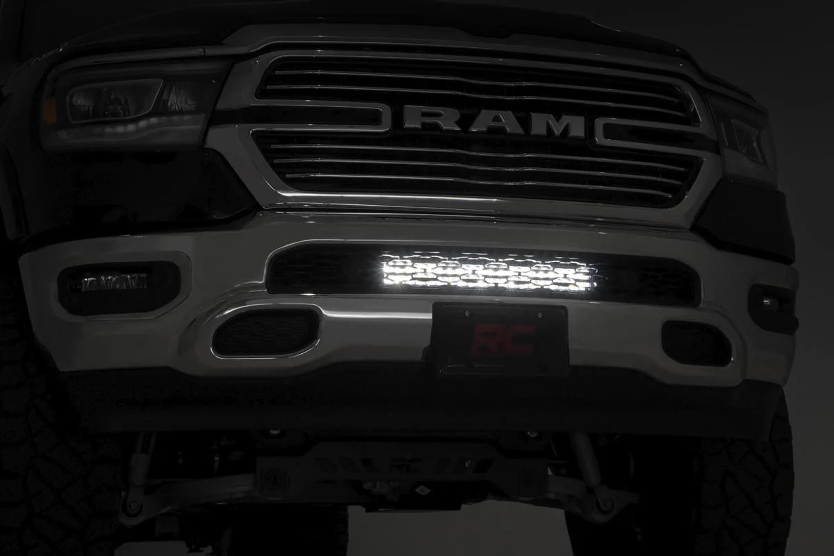 20" LED Bumper Kit Chrome Series White DRL 19-20 RAM 1500 - Image 5