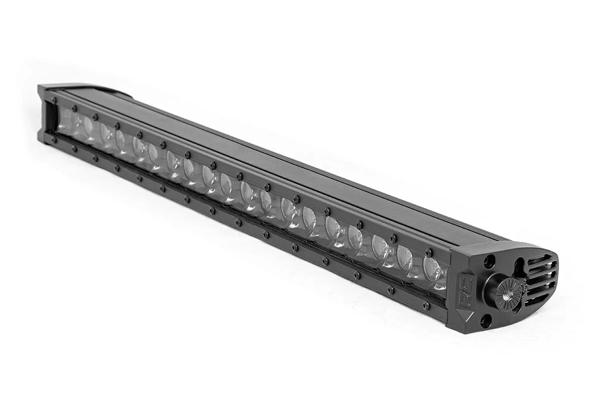20"Cree LED Light Bar-Single Row Black Series w/ Cool White DRL 70720BLDRL