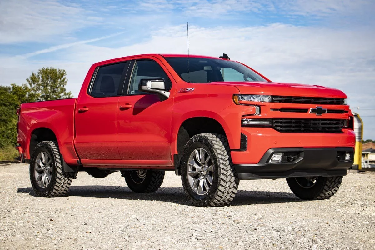Rough Country 3.5" Lift kit Chevy Silverado 1500 22-25 Vertex/V2 Rear Mono Leaf - Image 4