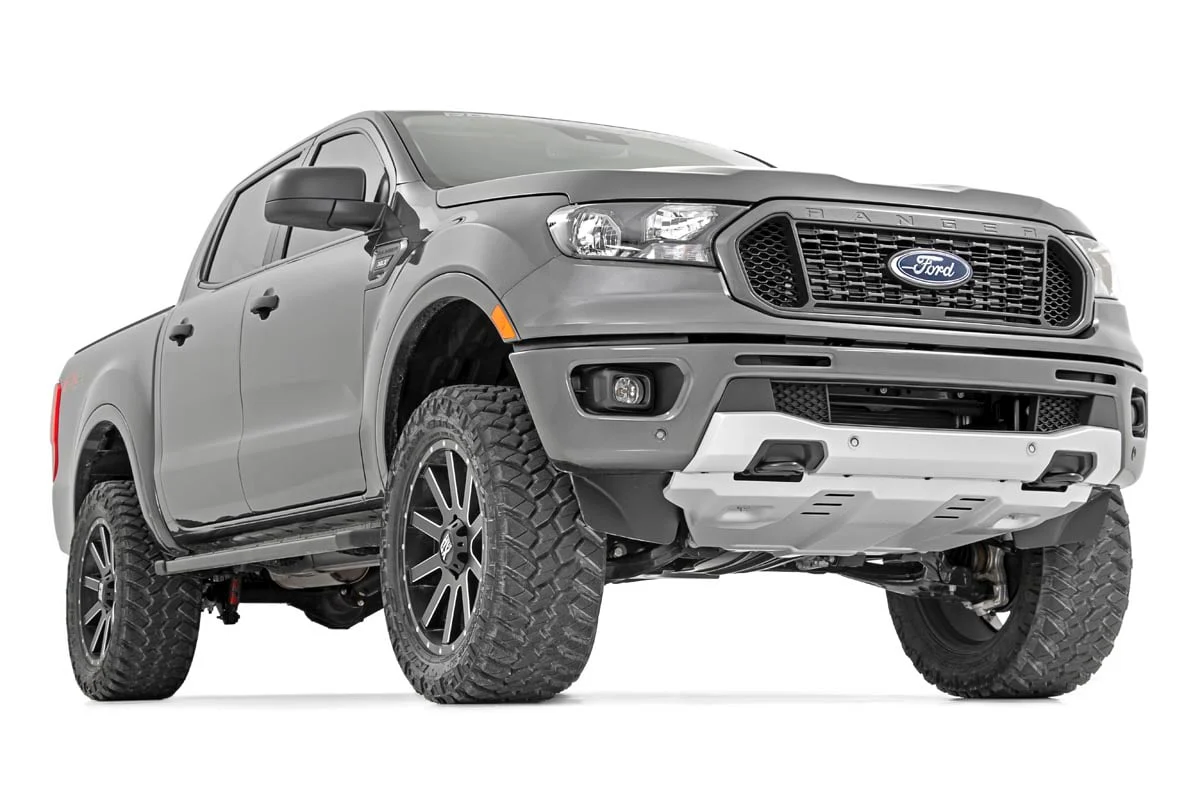 Rough Country 3.5 Inch Lift Kit for Ford Ranger w/Alum Control Arms 4wd 19-23 - Image 2