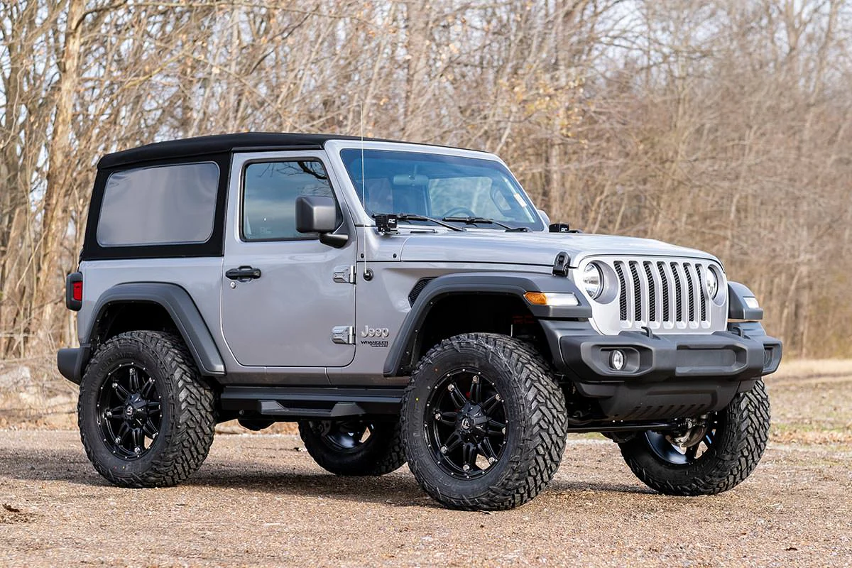 Rough Country 3.5" Lift Kit | Adj LCA | FR D/S | M1R | for Jeep Wrangler JL Rubicon 4WD (18-23) - Image 5