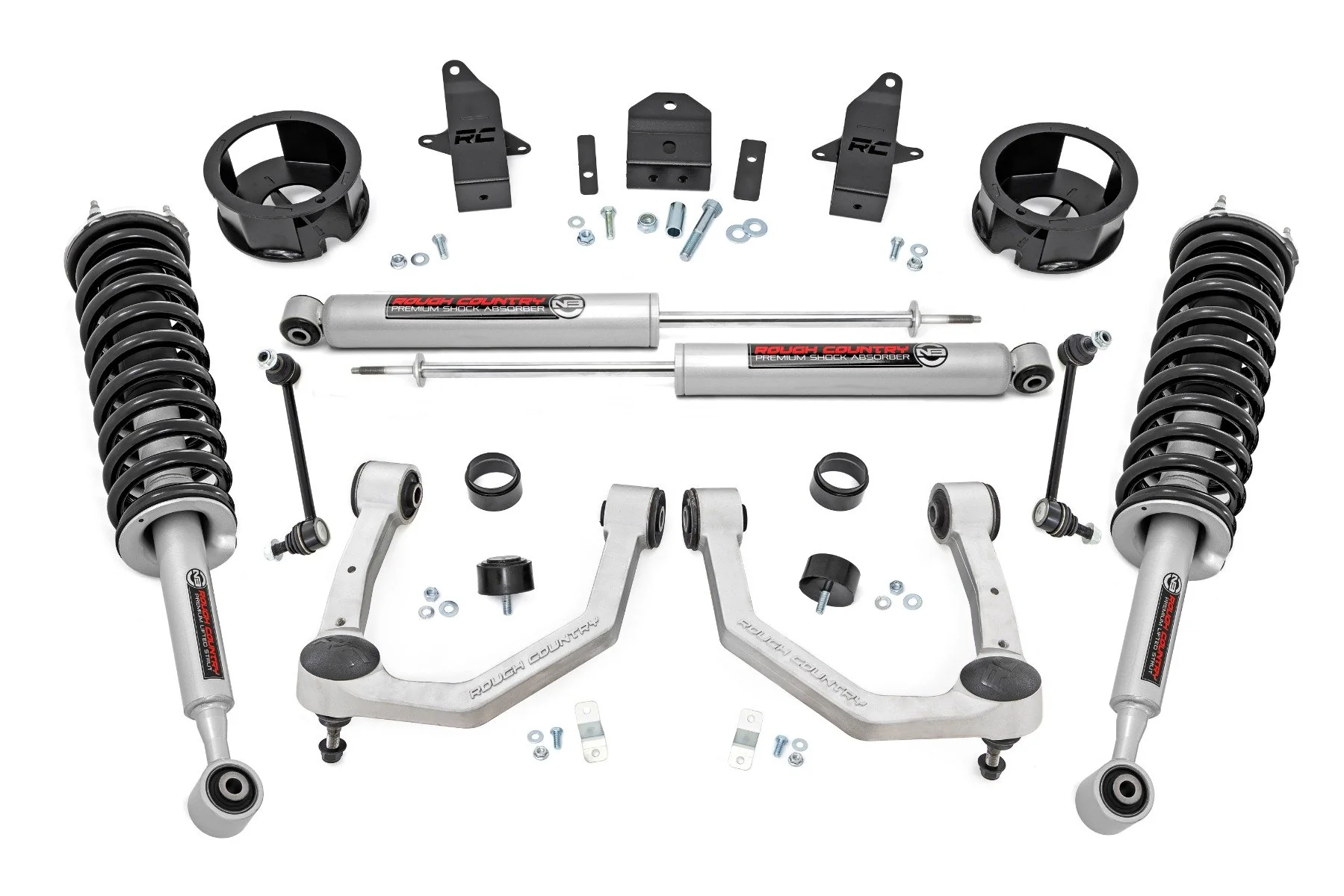 Rough Country 3.5" Lift Kit | N3 | for Toyota Land Cruiser 4WD (2024-2025)