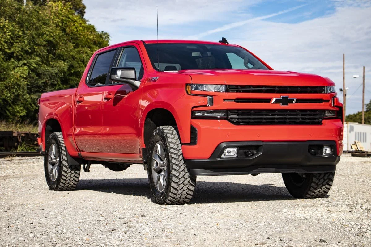 Rough Country 3.5" Lift Kit Rear Mono Leaf Chevy Silverado 1500 22-25 - Image 2