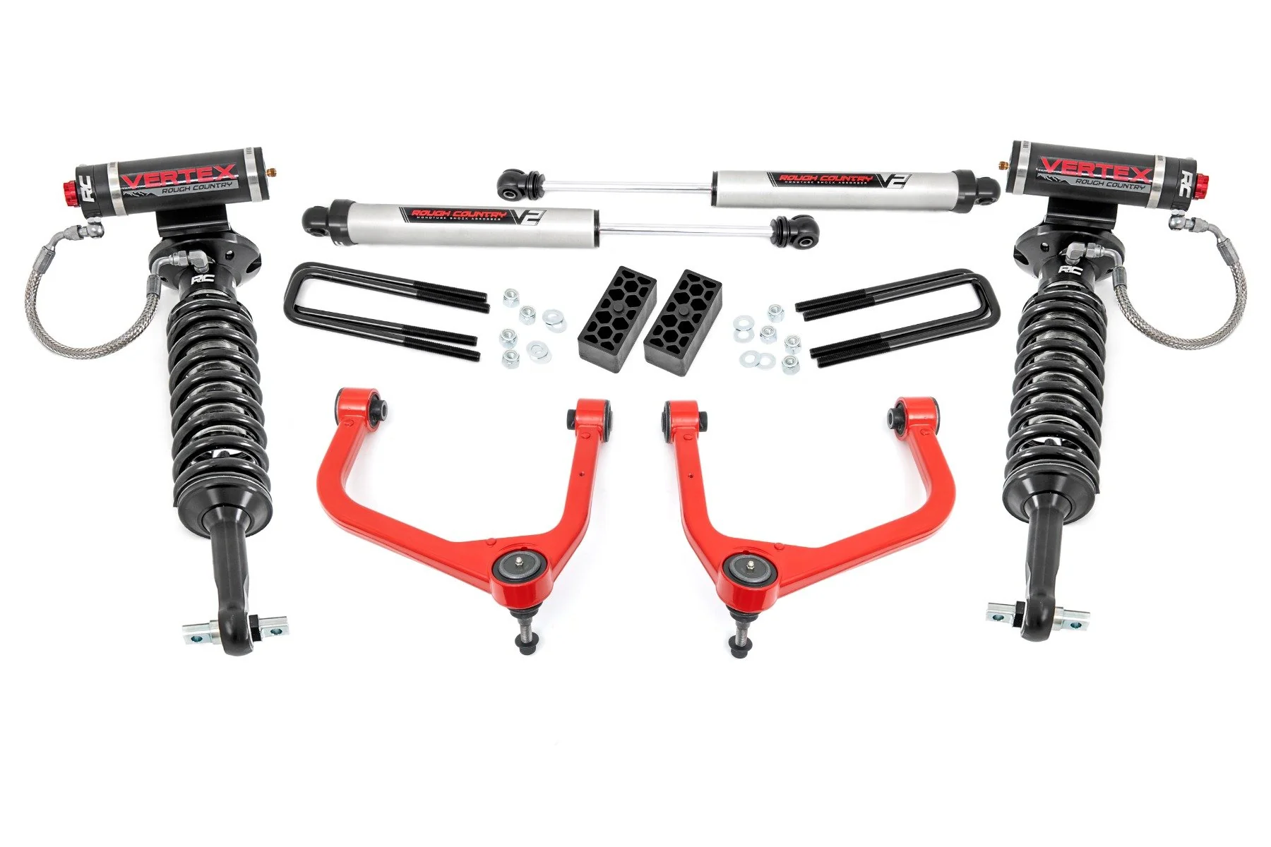 Rough Country 3.5" Lift Kit Vertex/V2 Chevy Silverado 1500 19-25