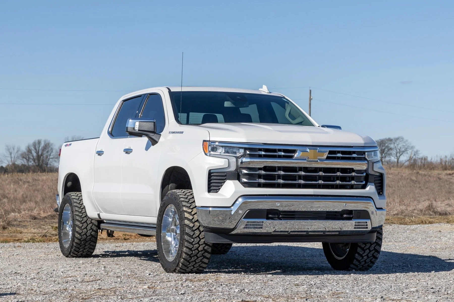 Rough Country 3.5" Lift N3 Struts Rear Mono Leaf Chevy Silverado 1500 2025 - Image 2