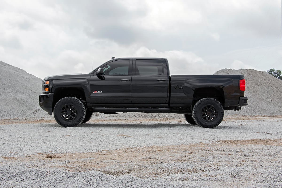 Rough Country 3.5" Lift Vertex w/ Overloads Chevy/GMC 2500/3500HD 11-19 97550RED - Image 5