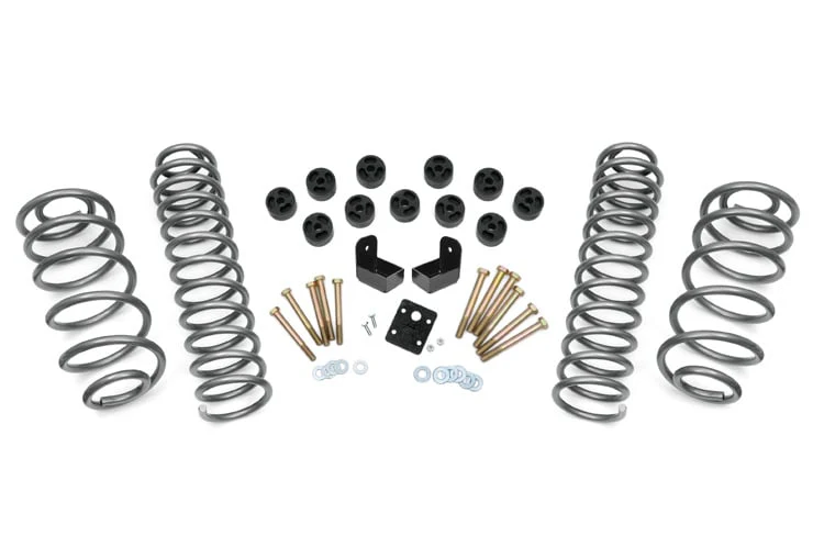 Rough Country 3.75 Inch Lift Kit Combo 6 Cyl For Jeep Wrangler TJ 4wd 97-06