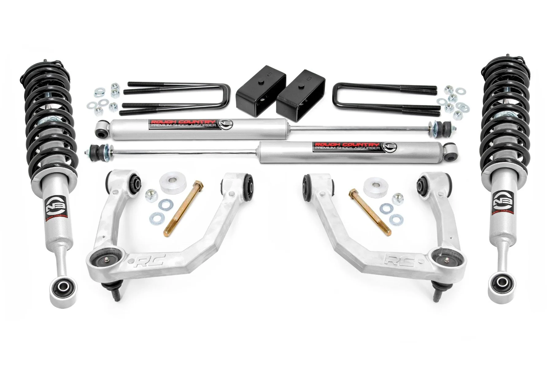 Rough Country 3 Inch Lift Kit | for Toyota Hilux 4WD (2006-2020)