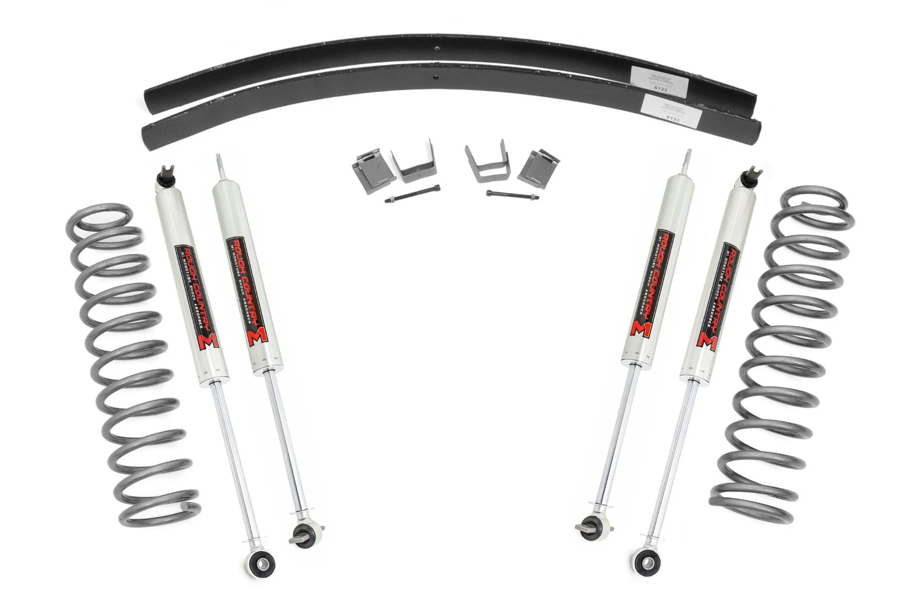 Rough Country 3" Lift Kit Rear AAL M1 For Jeep Cherokee XJ 84-01