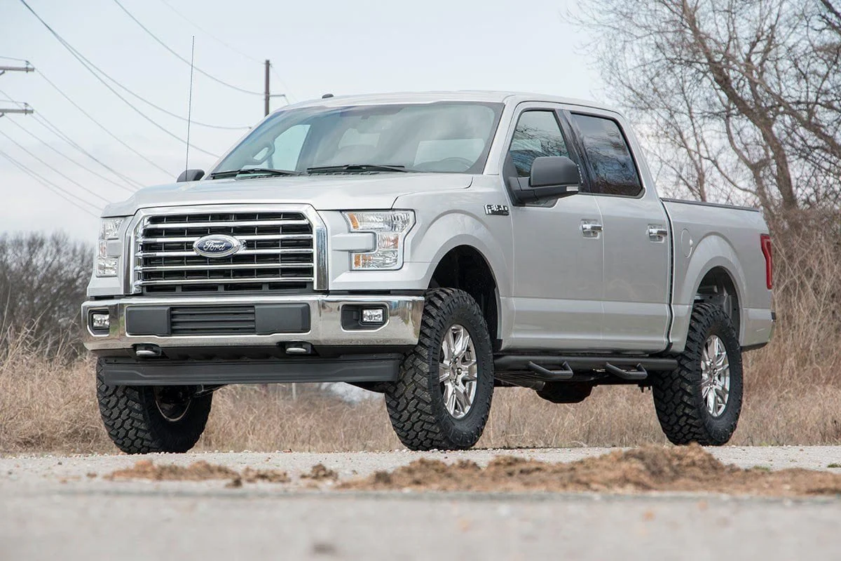 Rough Country 3" Lift Kit UCAs Vertex/V2 for Ford F-150 4wd 2014-2020 54557RED - Image 5