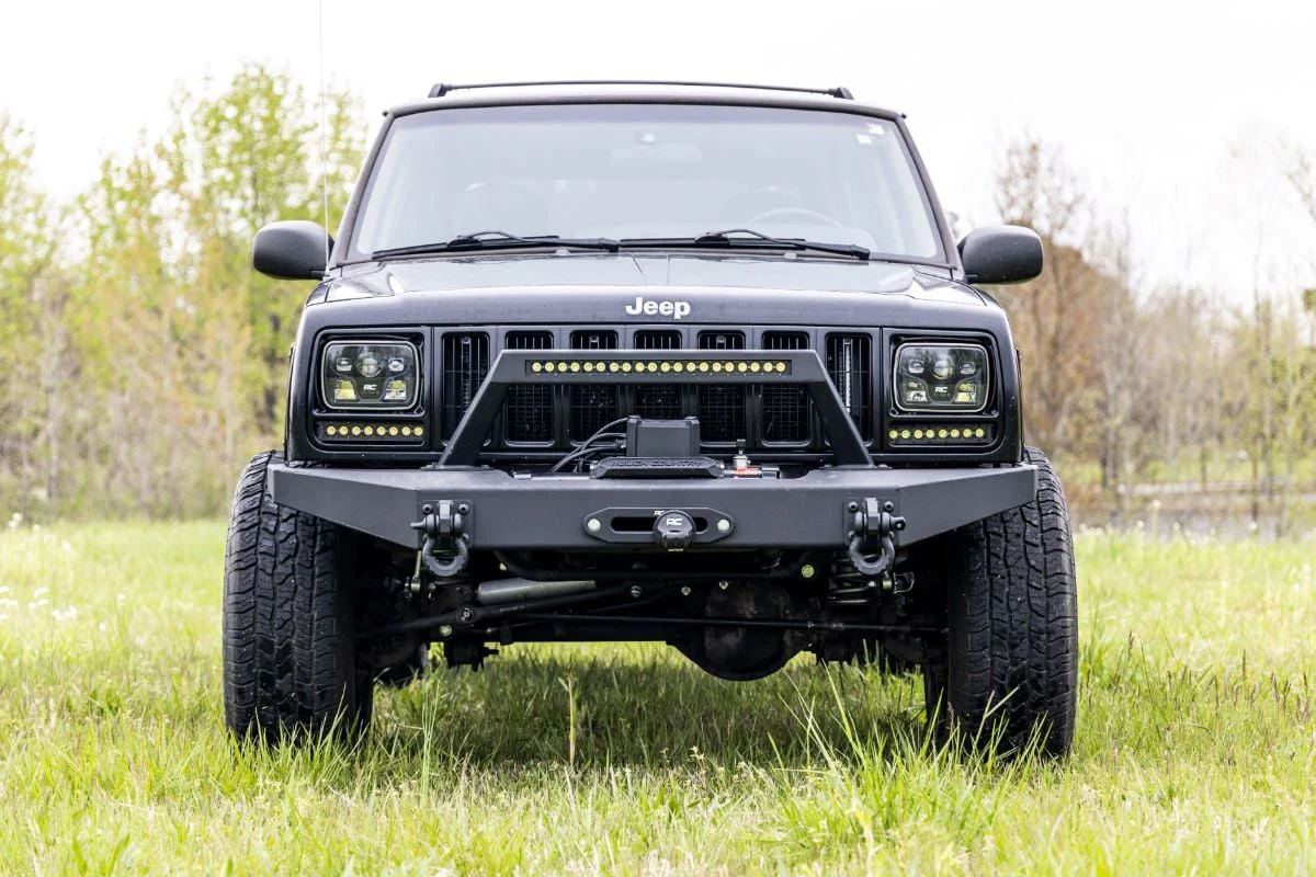 Rough Country 3" Lift Kit w/Full Leaf Packs Shocks for Cherokee XJ 84-01 630N2 - Image 3