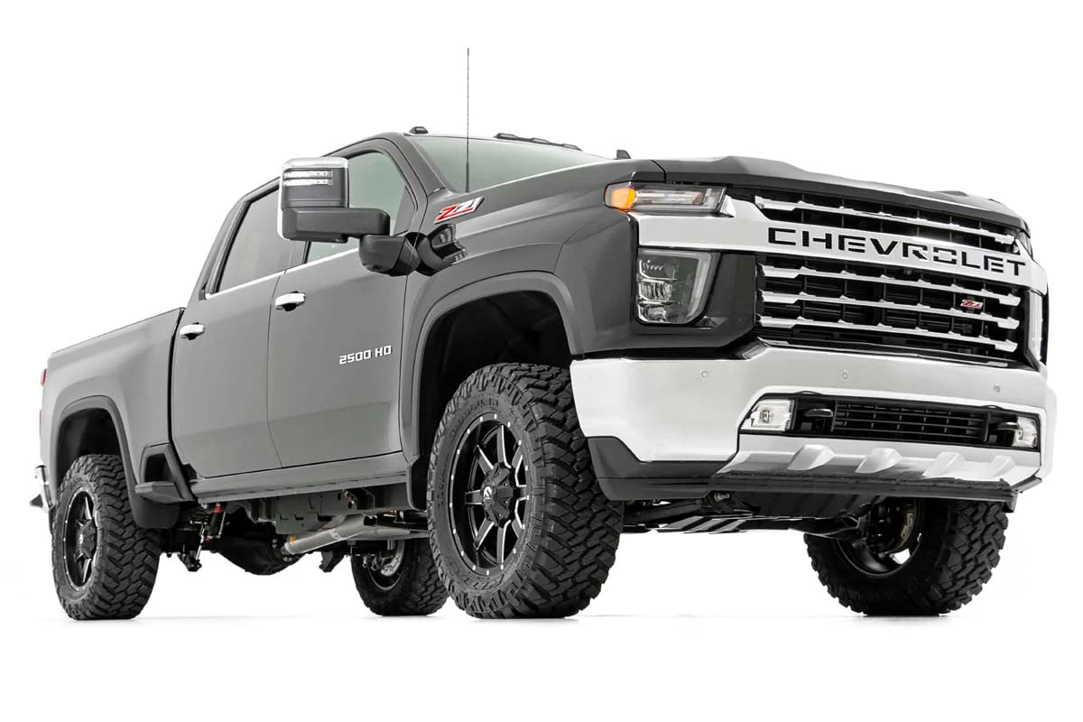 Rough Country 3" Lift Kit w/ Overloads Chevy Silverado & GMC Sierra 2500HD 20-25 97730RED - Image 3