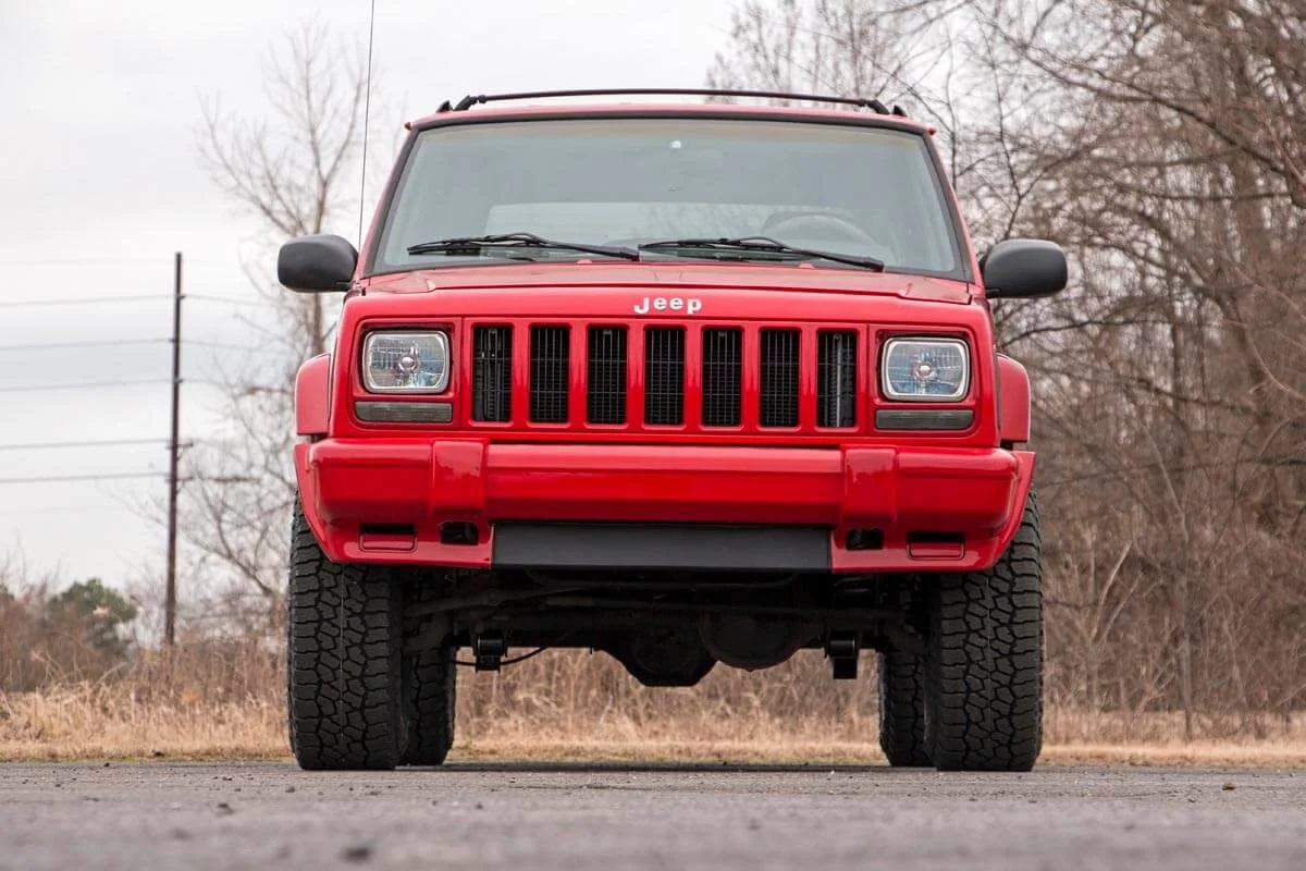 Rough Country 3in Series II Suspension Lift Kit V2 Shocks for 84-01 Cherokee XJ - Image 3