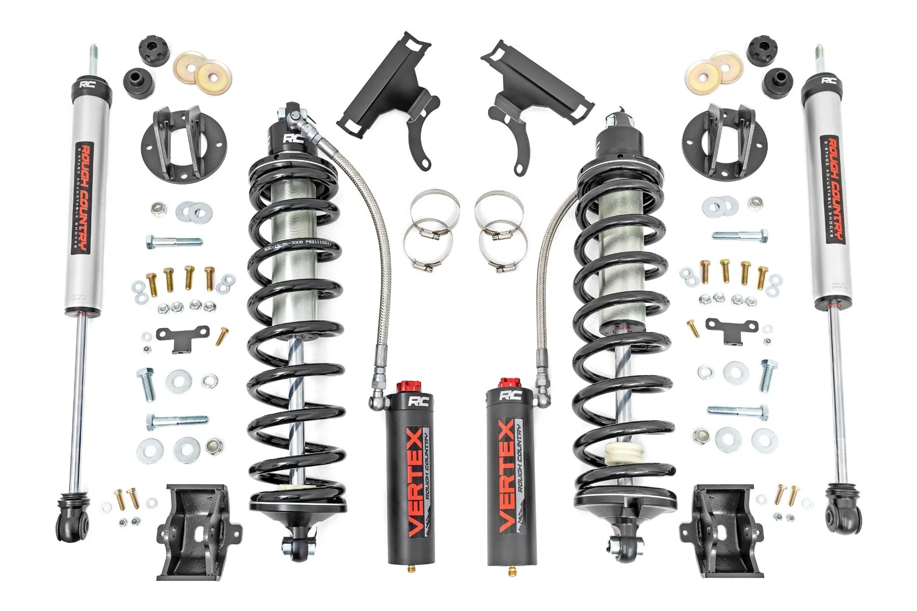 Rough Country 4.5" Coilover Conversion Kit Vertex/V2 For Ford SuperDuty 17-22