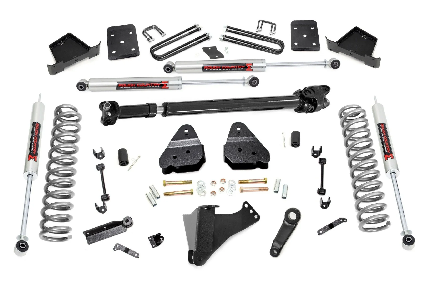 Rough Country 4.5 Inch Lift Kit D/S M1 for Ford Super Duty 4wd 2017-2023 55041