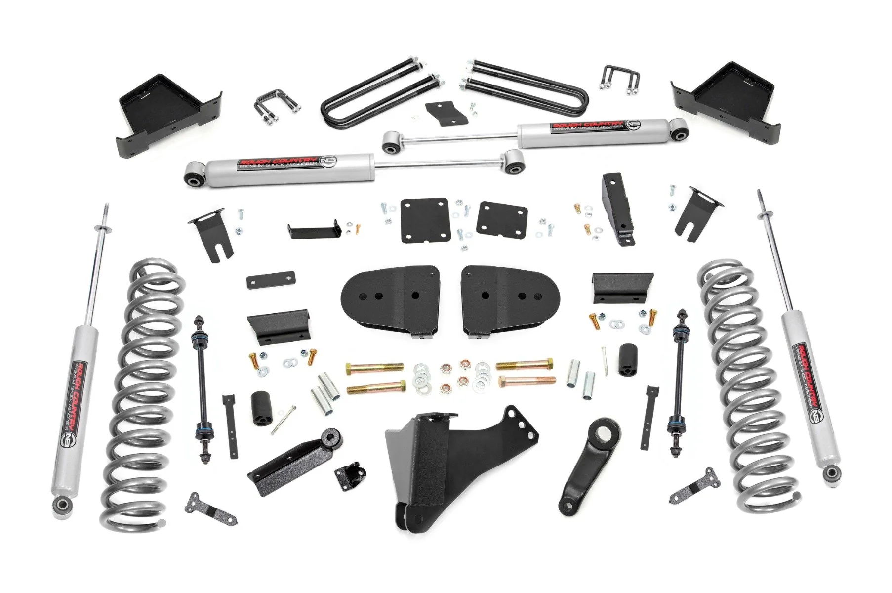 Rough Country 4.5" Lift Kit Diesel for Ford F250/F350 Super Duty 4WD 23-25 400130