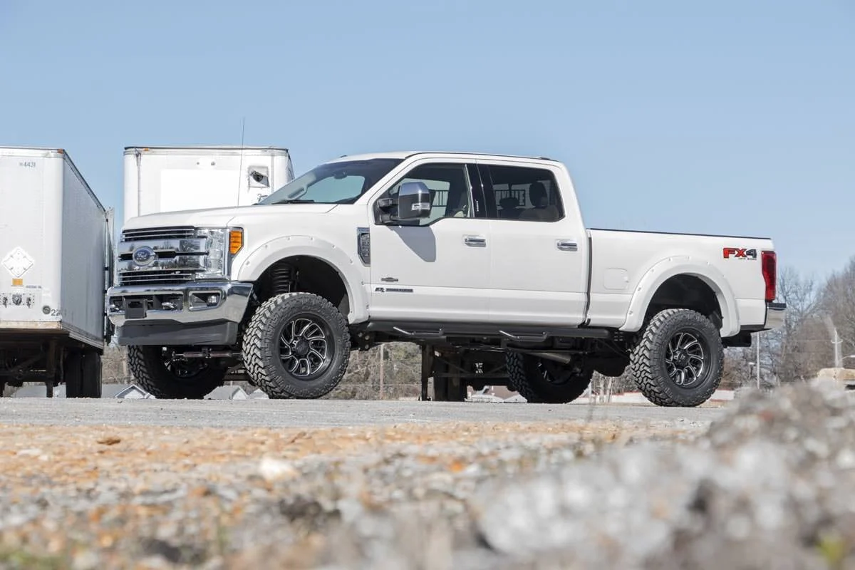 Rough Country 4.5in for Ford Lift Kit w/V2 Shocks 17-19 F-250/350 4wd Diesel 55070 - Image 6
