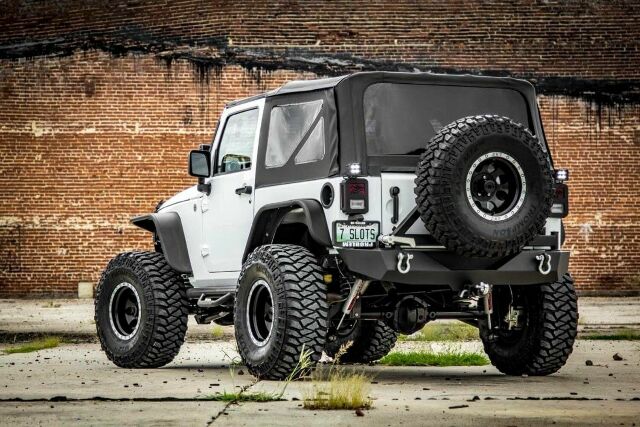 Rough Country 4 Inch COMPLETE Susp Lift Kit for Wrangler JK 12-18 2-Door 67322 67322-12COMP - Image 2