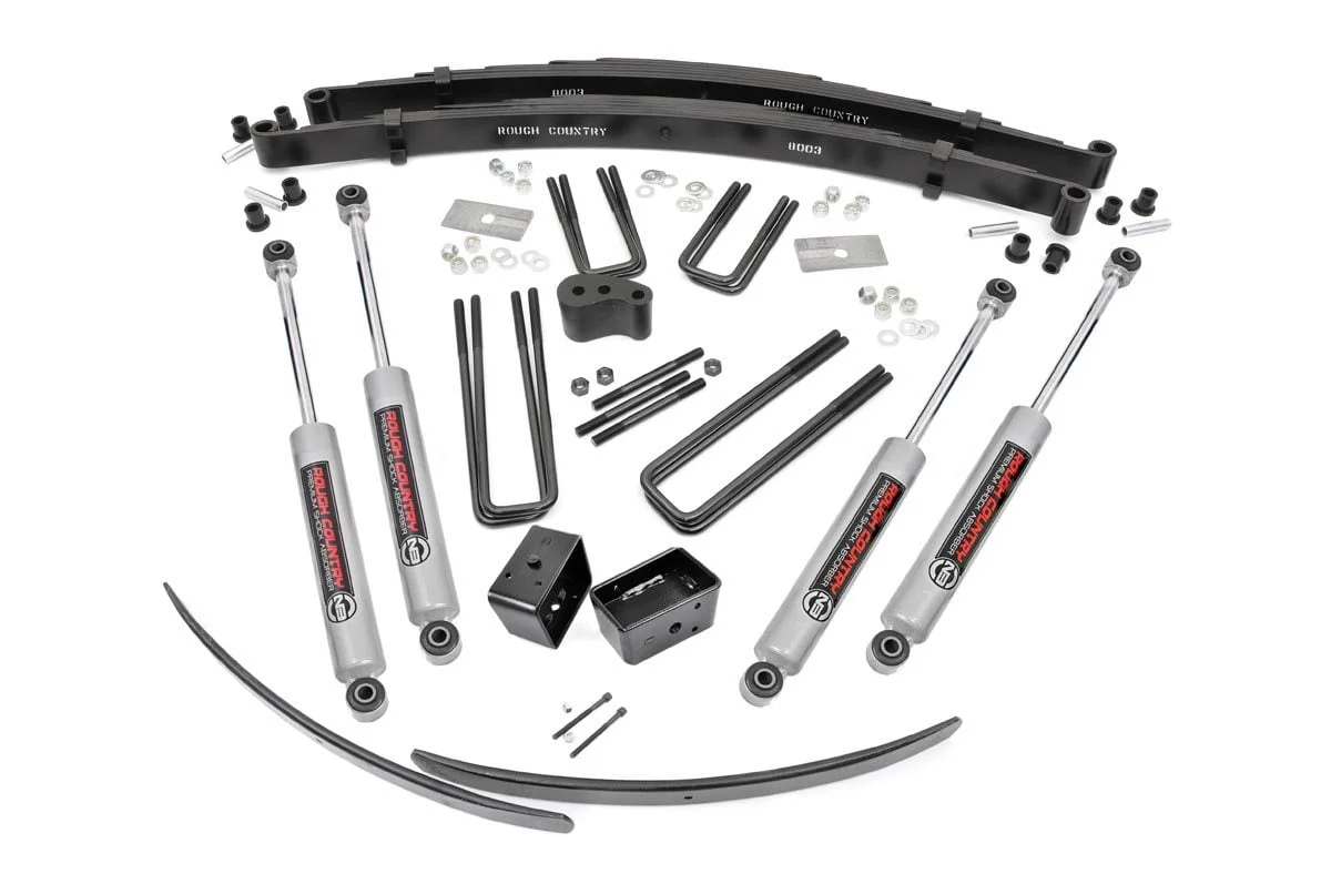 Rough Country 4 Inch Lift Kit for Dodge/Plymouth Ramcharger Trail 78-93 325.20
