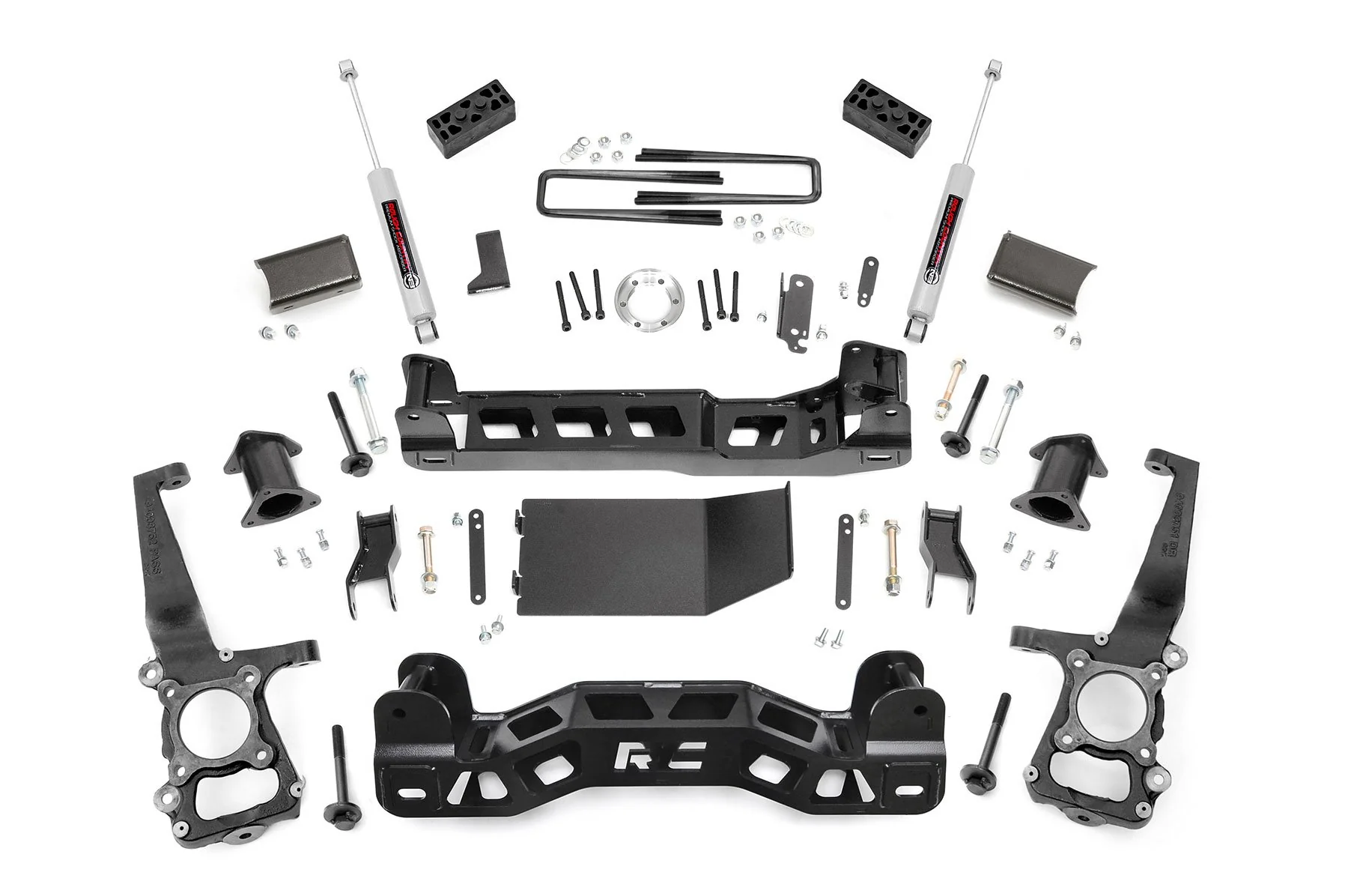 Rough Country 4 Inch Lift Kit | for Ford F-150 4WD (2014) 57430_A
