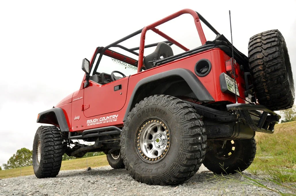 Rough Country 4" Lift Kit Long Arm M1 for Jeep Wrangler TJ 4WD 1997-2006 66340 - Image 4