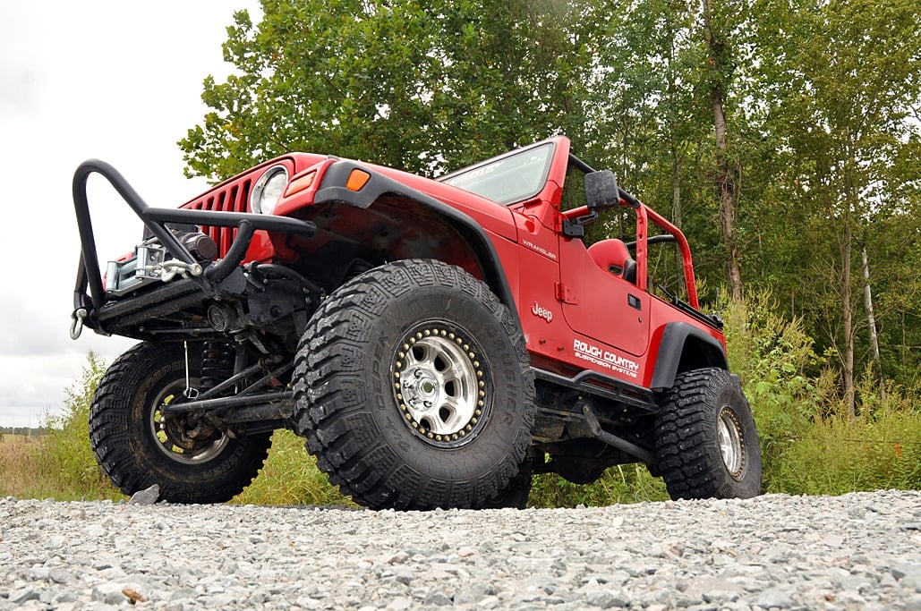 Rough Country 4" Lift Kit Long Arm M1 for Jeep Wrangler TJ 4WD 1997-2006 66340 - Image 5