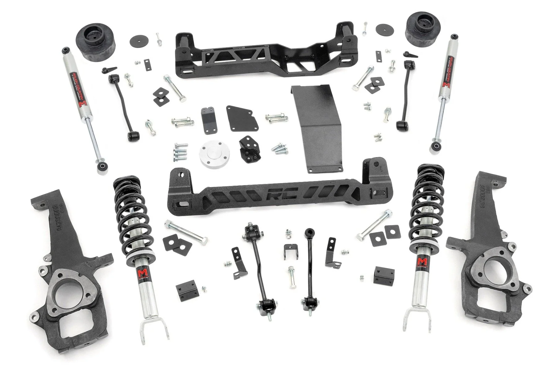 Rough Country 4" Lift Kit for Ram 1500 4wd 2012-2018 & Classic w/M1 Struts