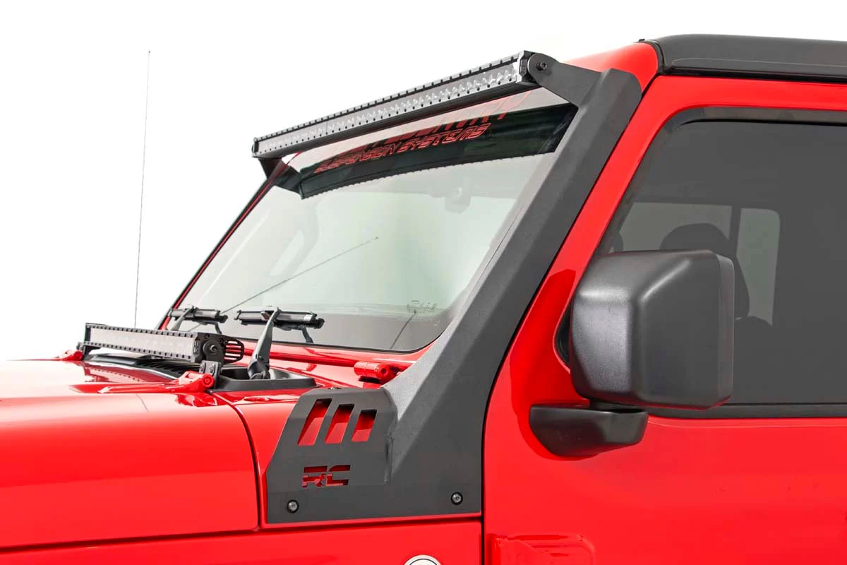 50" LED Light Bar Kit Blk Series 20-23 Gladiator JT Wrangler 70066 - Image 2