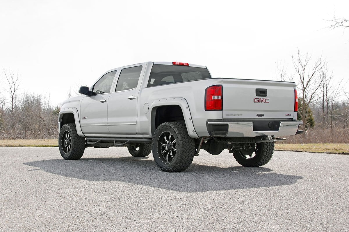 Rough Country 5in GM Lift Kit w/N3 14-18 1500 PU 4wd Aluminum/Stamped Steel - Image 4