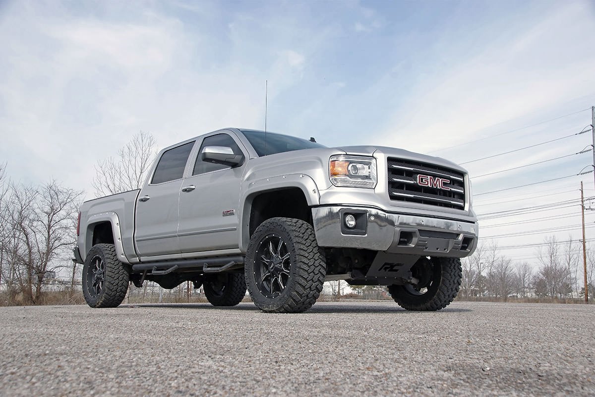 Rough Country 5in GM Suspension Lift Kit w/N3 14-18 1500 PU 4wd Cast Steel - Image 2