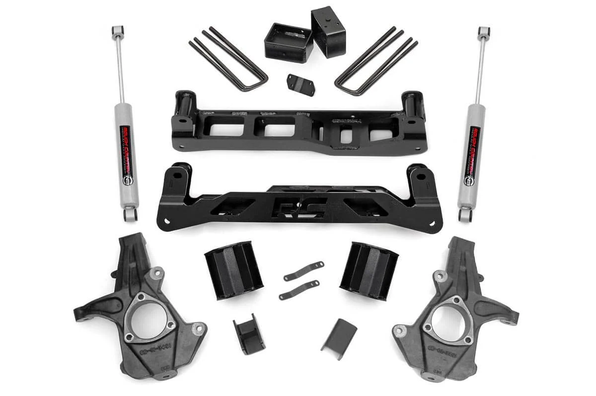 Rough Country 5" Suspension Lift Kit for Chevy/GMC 1500 07-13 w/N3 Shocks
