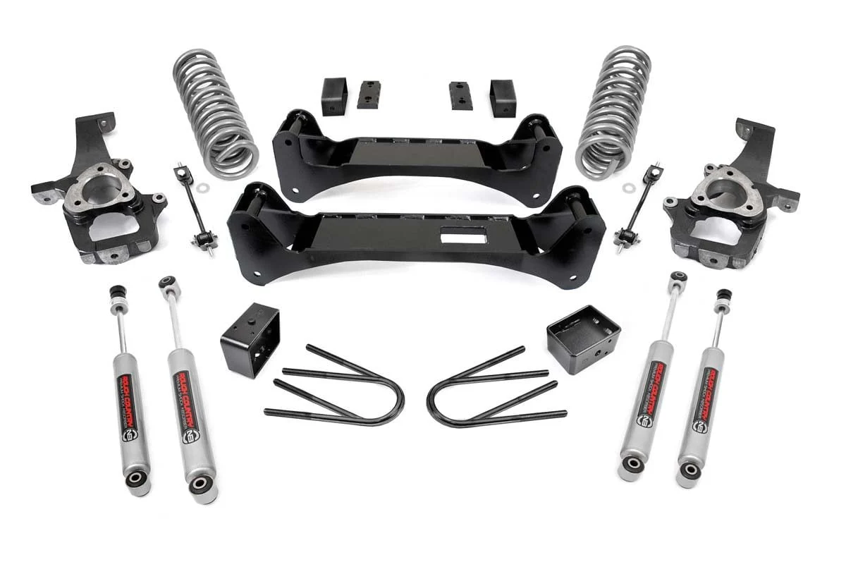 Rough Country 6 Inch Lift Kit For Dodge 1500 2WD (2002-2005) 37630