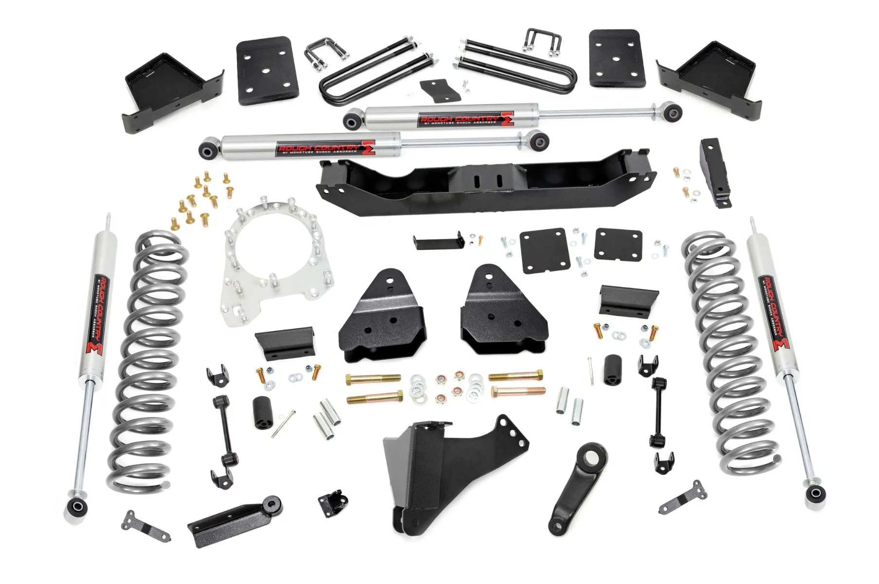 Rough Country 6 Inch Lift Kit No OVLDS M1 for Ford SuperDuty 4wd 17-22 51340