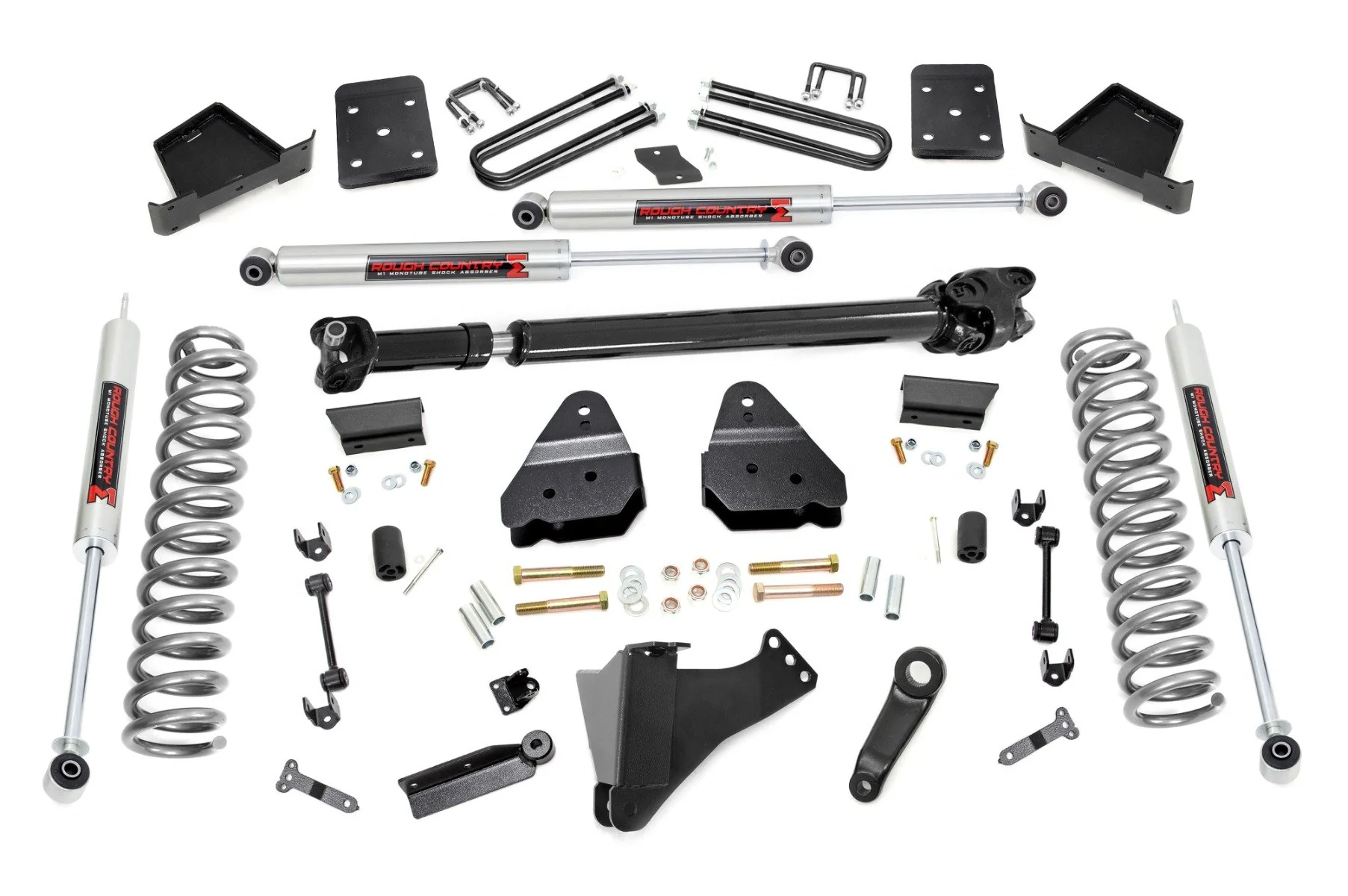 Rough Country 6 Inch Lift Kit OVLDS D/S M1 for Ford SuperDuty 4wd 17-23 51741