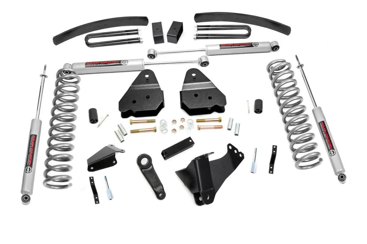 Rough Country 6" Lift Kit Gas For Ford F-250/F-350 Super Duty 4wd 05-07 596.20