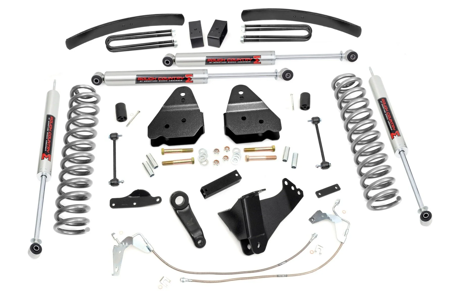 Rough Country 6" Lift Kit Gas M1 For Ford Super Duty 4wd 2008-2010