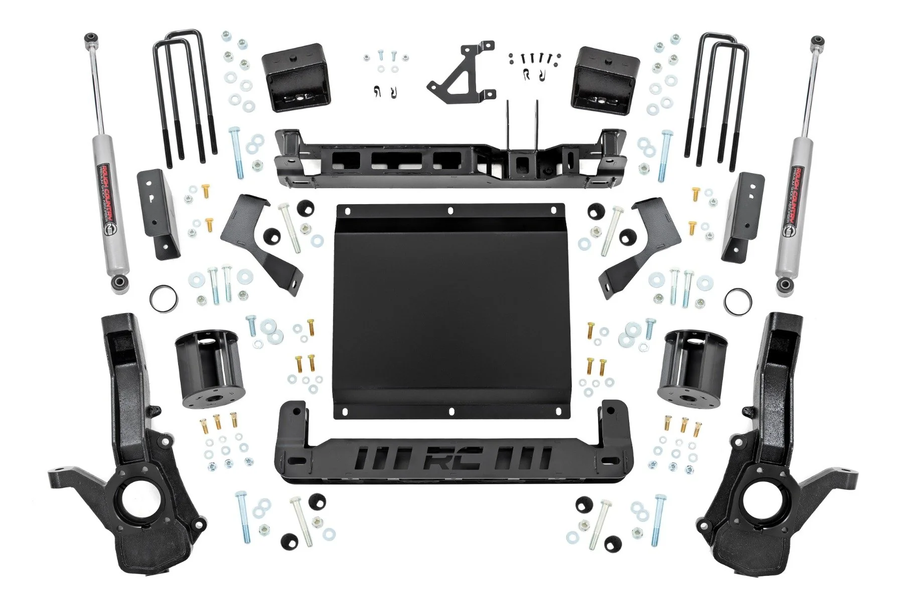 Rough Country 6" Lift Kit for Chevy/GMC Colorado Canyon 23-26 w/N3 Shocks