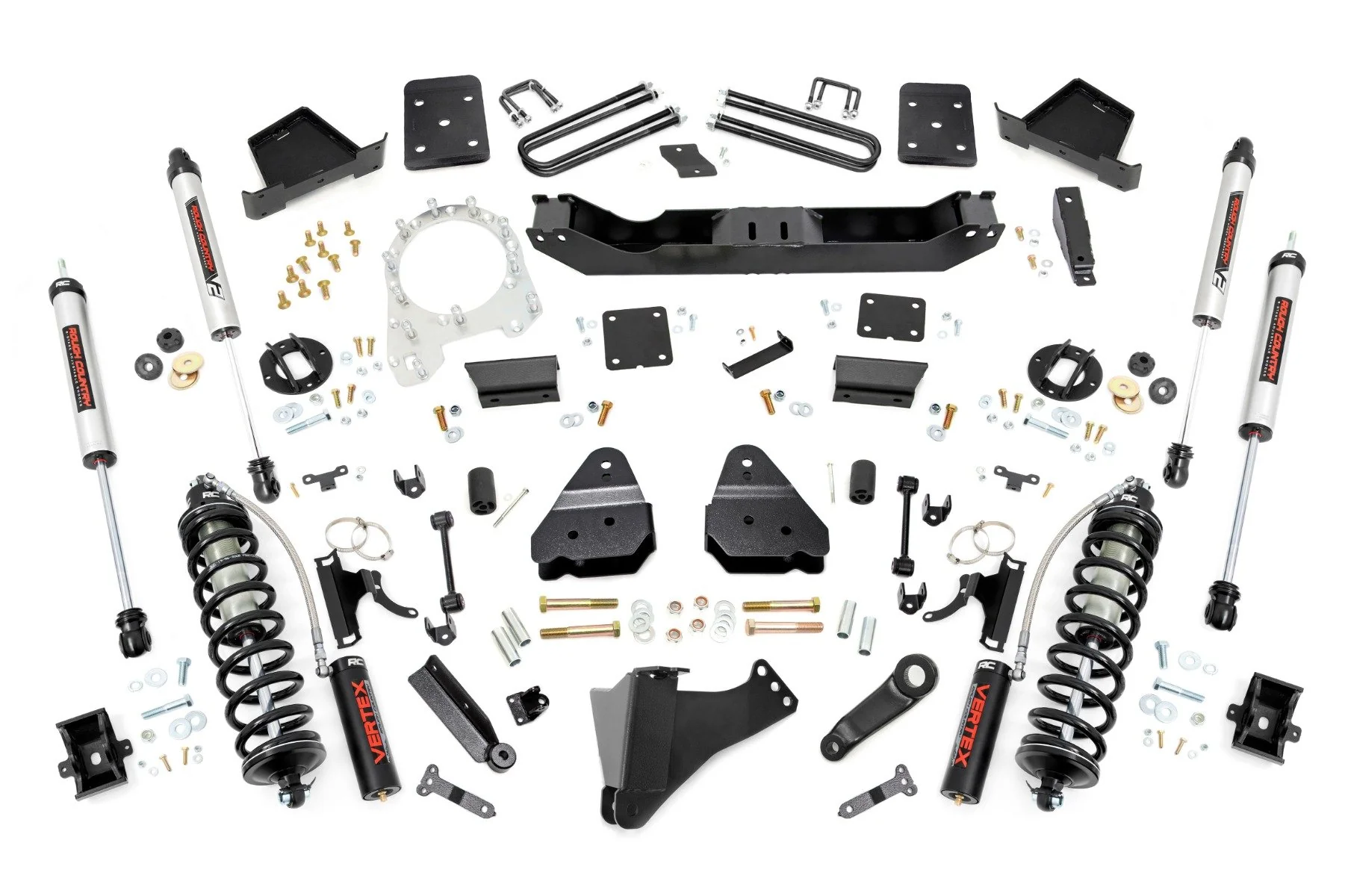 Rough Country 6" Lift Kit No OVLDS C/O V2 For Ford SuperDuty 4wd 17-22 51356