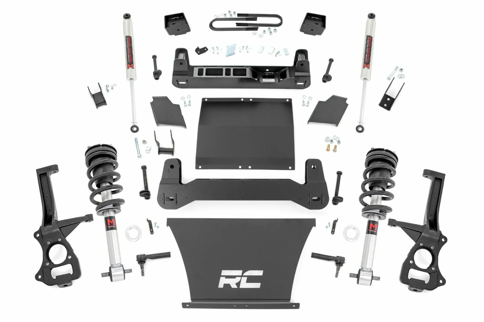 Rough Country 6" Lift | Mono Leaf Rear M1 Struts/M1 | Chevy Silverado 1500 2025 21640A