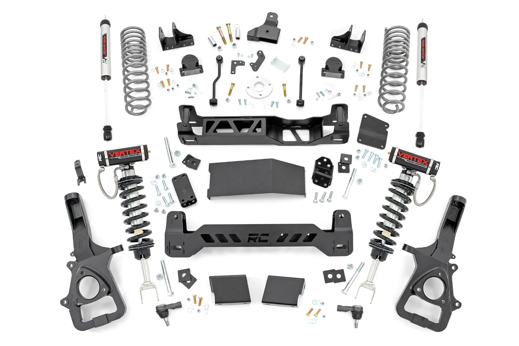 Rough Country 6" Suspension Lift Kit Vertex and V2 19-20 for Ram 1500 4wd 22XL 33957