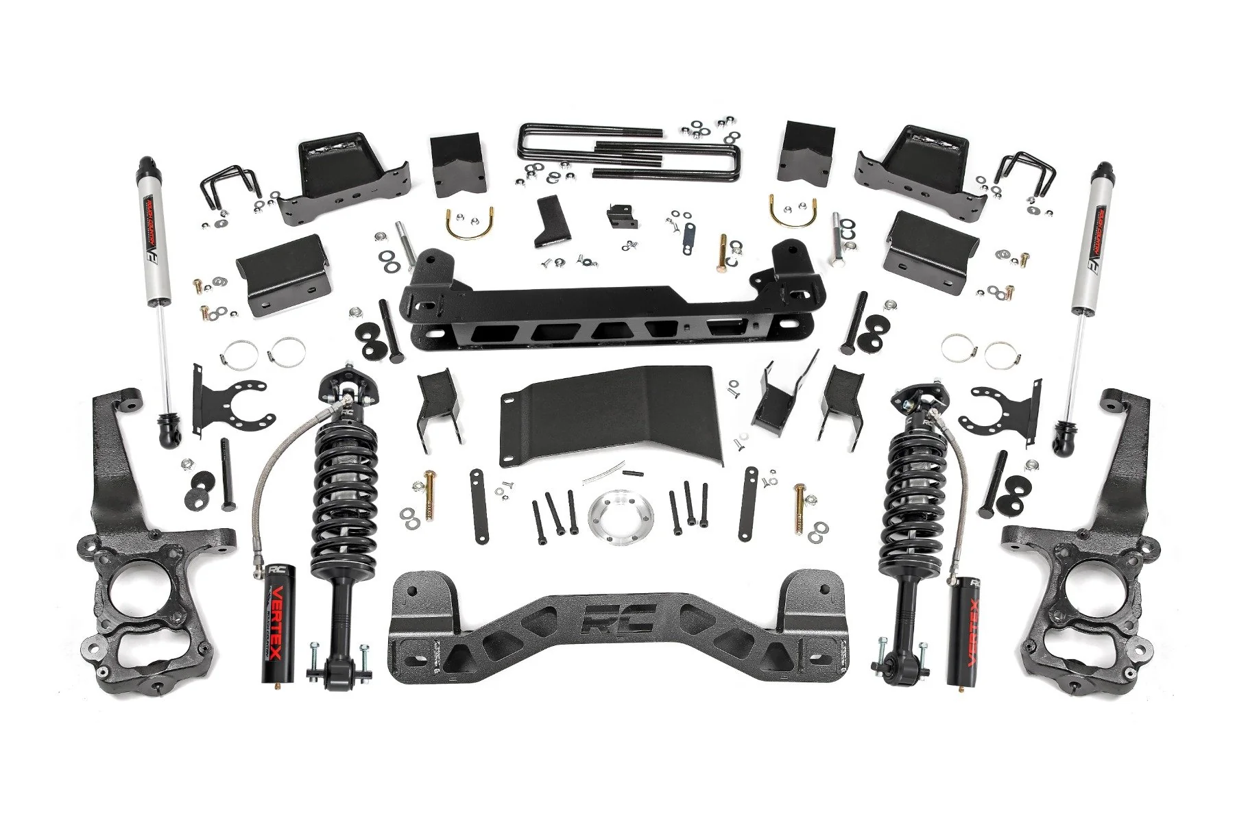 Rough Country 6in for Ford Suspension Lift Kit Vertex & V2 15-20 F-150 4wd 55757